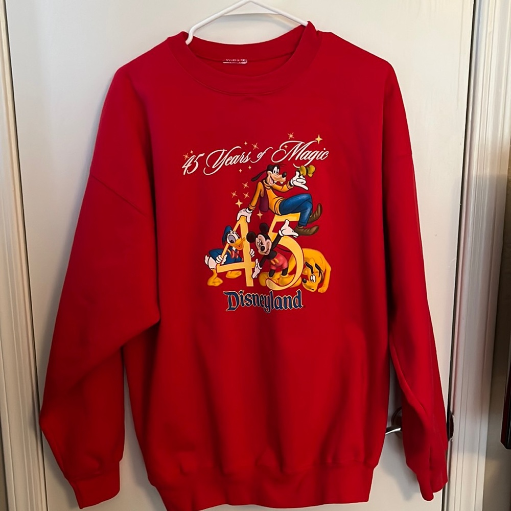 DISNEYLAND VINTAGE sweatshirt, 45 years